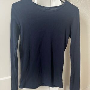 *SOLD* Brandy Melville Navy Long Sleeve Tee
